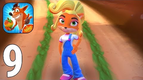 Crash Bandicoot: On the Run‪! Gameplay Walkthrough Part 9 - Coco and Wumpa Island Turtle Woods