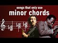 Why are minor chord songs so rare