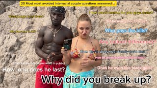 Answering all the spicy questions most interracial couple skipped😬BIG SHOCKER* * the ending hurts💔
