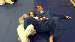 Young Ju-Jitsu Student VS Master Zinck 02082016