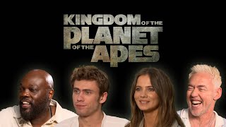 The 'Kingdom of the Planet of the Apes' cast on how we can better co-exist with our environment