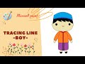 How to tracing the line in Microsoft Paint - intermediate level