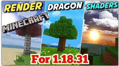 Working shader for mcpe 1.18.31 | shaders for mcpe latest version | best shaders for Minecraft