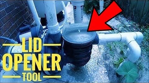 Pool Pump Lid Opener