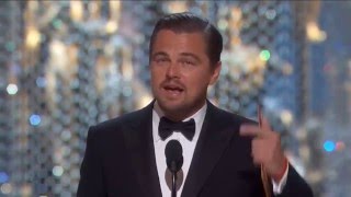 Oscars Leonardo is taking home his first Oscar 2016 - DiCaprio Wins Best Actor