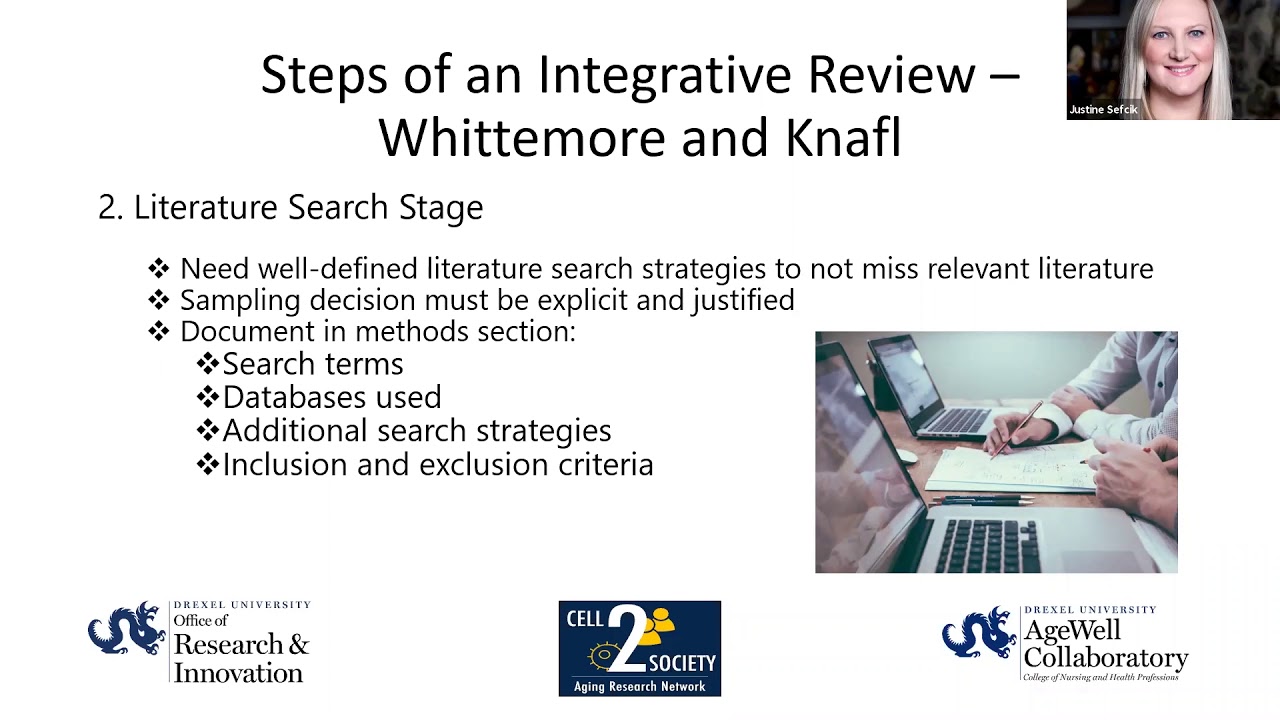 integrative literature review reviews