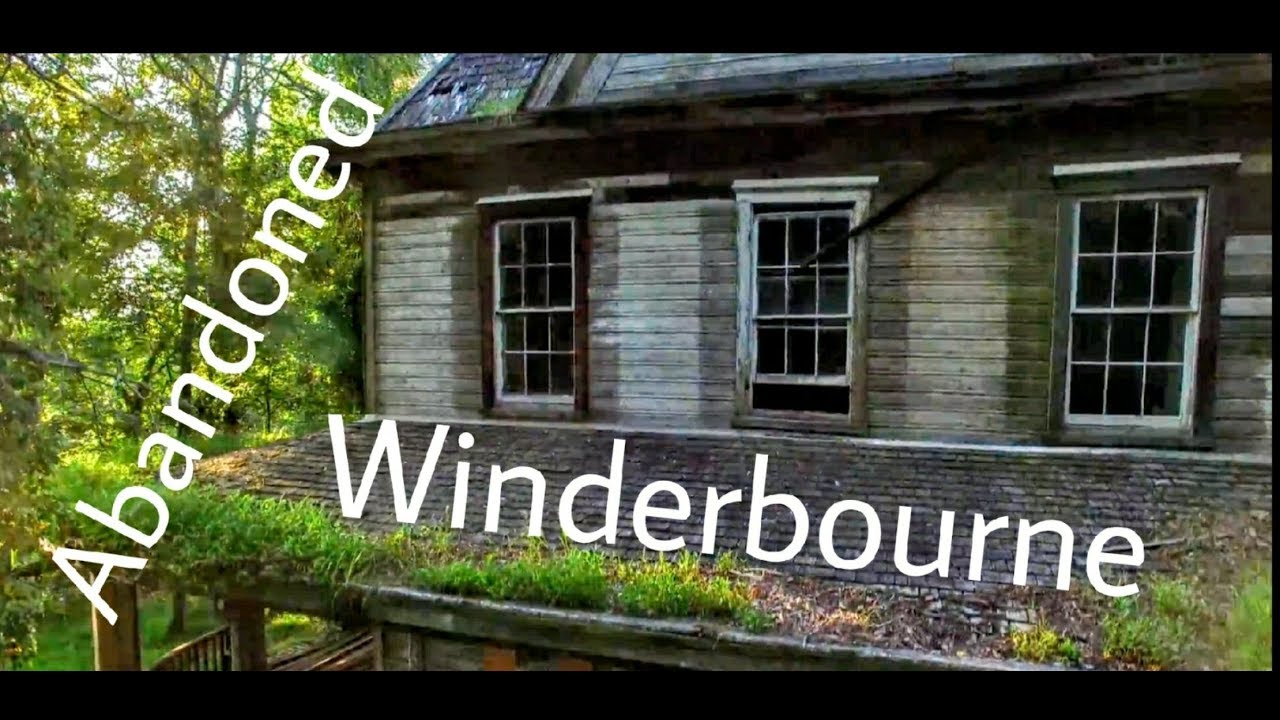 Come Explore The Abandoned Winderbourne Mansion House Aerial Views with