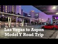 Las Vegas to Aspen Road Trip | Tesla Model Y