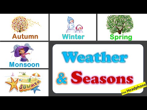 Weather and Seasons for Class 2 question and answer | Weather and seasons for class 3rd | EVS