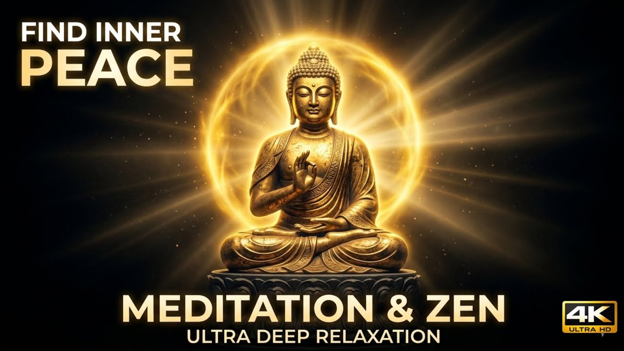 Buddha Temple Meditation Music – Deep Zen Healing