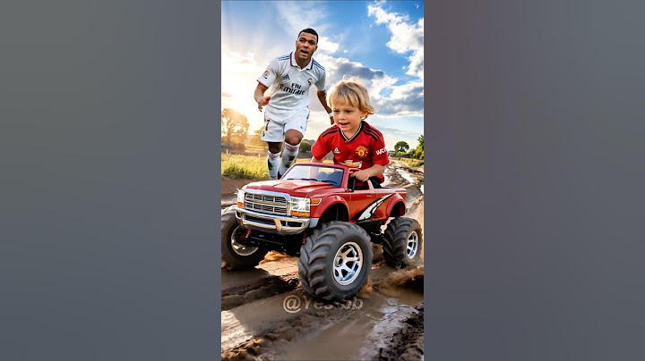 Mbappe Steals Ronaldo's Son's Tractor!!!#cristianoronaldo #mbappe #football
