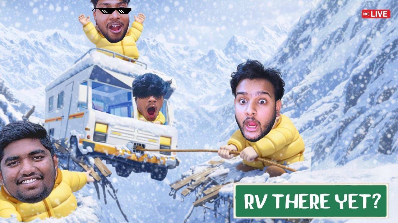 MT. YURBUTTSK IS A DISASTER ❄️ | RV THERE YET? LIVE