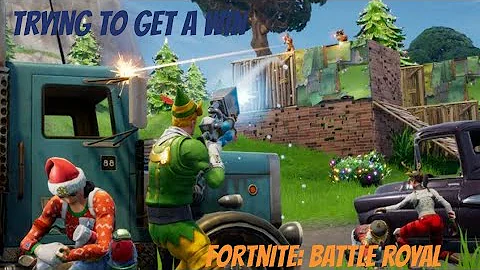 Trying To Get A Win (Fortnite Battle Royal) | Time...