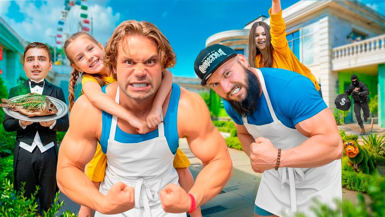 Самые Сильные Люди Против Вредных Девочек !