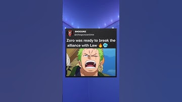 Law realized he is talking to Zoro not Luffy 🔥🥶 #shorts #anime #onepiece #luffy #zoro #sanji