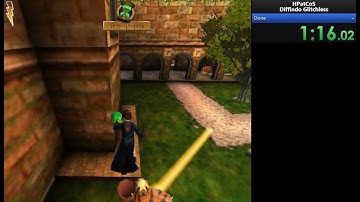 Harry Potter 2 (PC) | Diffindo Challenge Glitchless Speedrun in 1:48.35 (invalid since new ruleset)