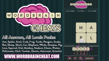 WordBrain Frog 11 Cheats | WordBrain Cheats | Frog 11 Answer
