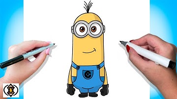 How To Draw Kevin The Minion | Despicable Me