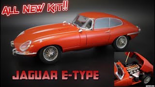 Jaguar E Type XKE Coupe 1/24 Scale Model Kit Build Painting How To Revell Germany 07668 ALL NEW