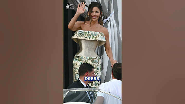 All the A-listers at the Bezos-Sanchez wedding