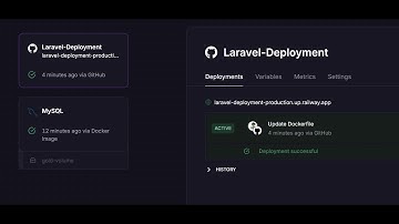LARAVEL 10 deployment on Railway (With Database).