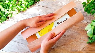 Two-Tone Gift Box Wrapping In No Time | Gift Wrapping Ideas With Two Papers | I. Sasaki Original