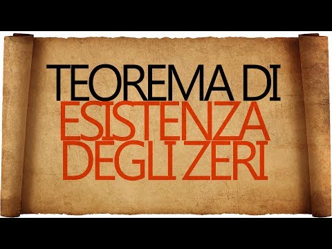 Teorema di Esistenza degli Zeri