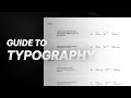 The ultimate guide to typography in ui design