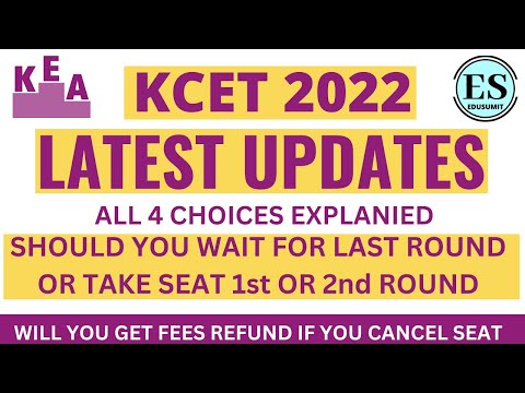 KCET 2022 Latest