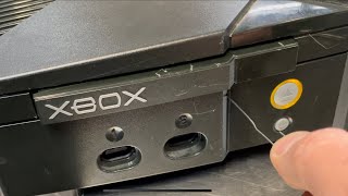 How to fix a stuck original Xbox tray fix open and repair