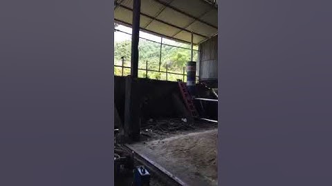 Lò hầm than vận hành