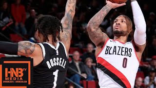 Brooklyn Nets vs Portland Trail Blazers Full Game Highlights | March 25, 2018-19 NBA Season