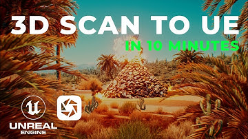 How to create your own 3D assets for Unreal Engine in 10 MIN using your phone: Reality Scan app