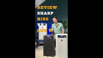 review máy lọc không khí sharp ki50