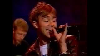 Blur Charmless man Live Late night with Conan O'Brien 10 feb 1996