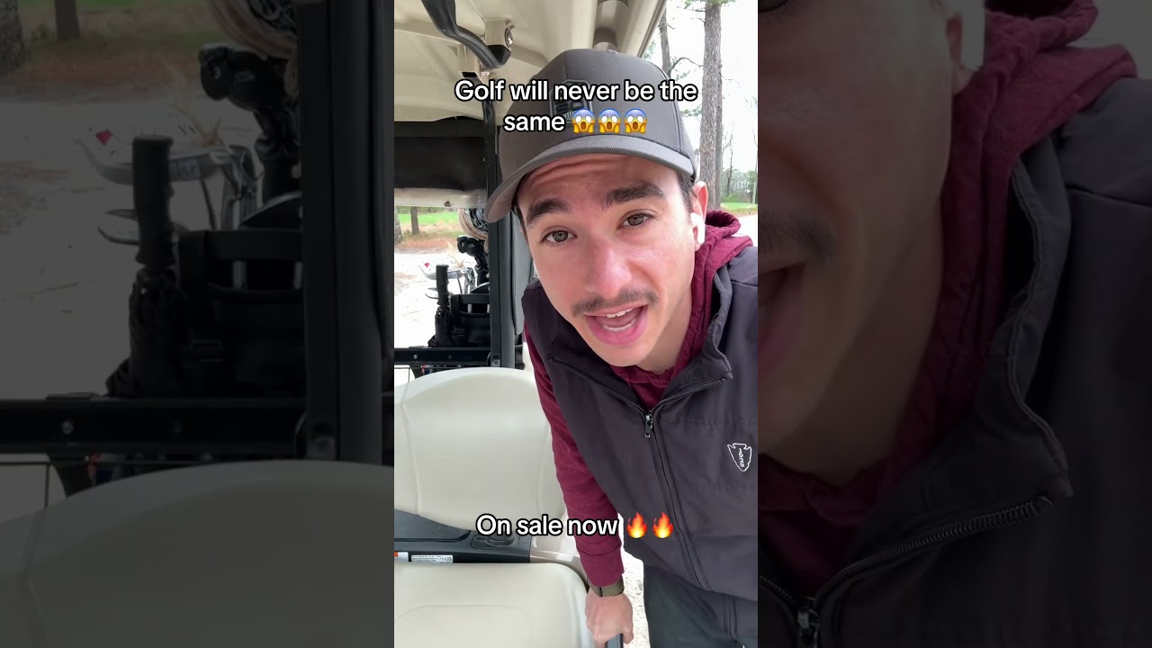 Boost Your Golf Game with This Must-Have Phone Holder for Your Cart! 