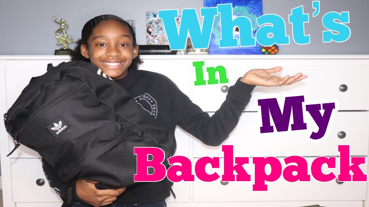 WHAT’S IN MY BACKPACK | (Back to School Haul 2018) - YouTube