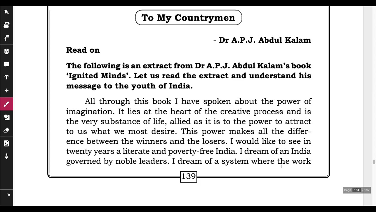 To My Countrymen