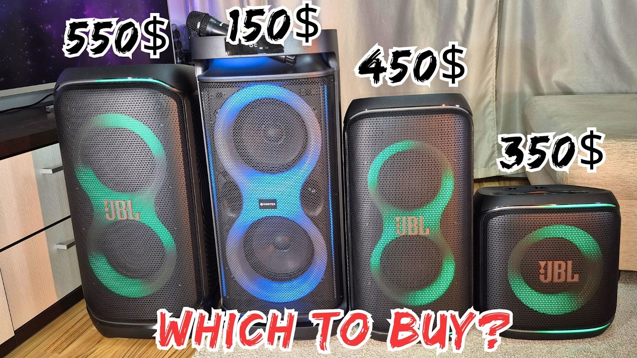Колонка за 150 долларов против JBL Partybox 320 120 и Encore 2: что купить?