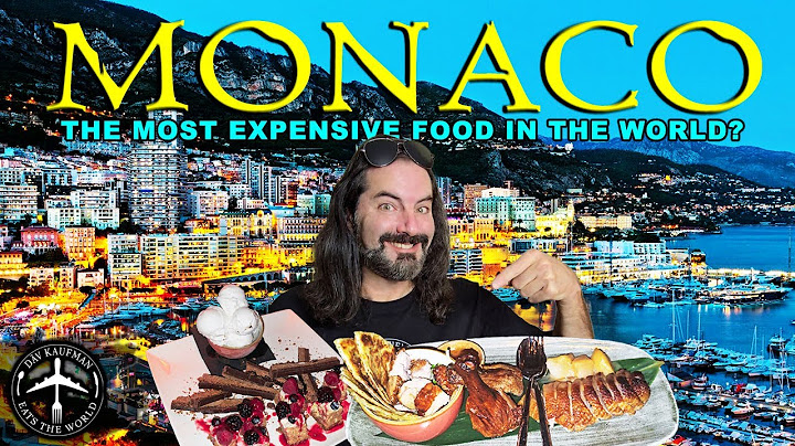 JEG SPIST DEN DYRESTE MAD I MONACO! Madtur til Monaco og den franske riviera!