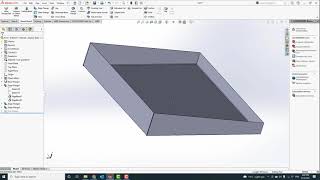 Part 4   Modify Bend Edges  Solidworks Tutorial