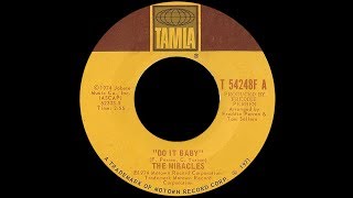 The Miracles ~ Do It Baby 1974 Disco Purrfection Version chords