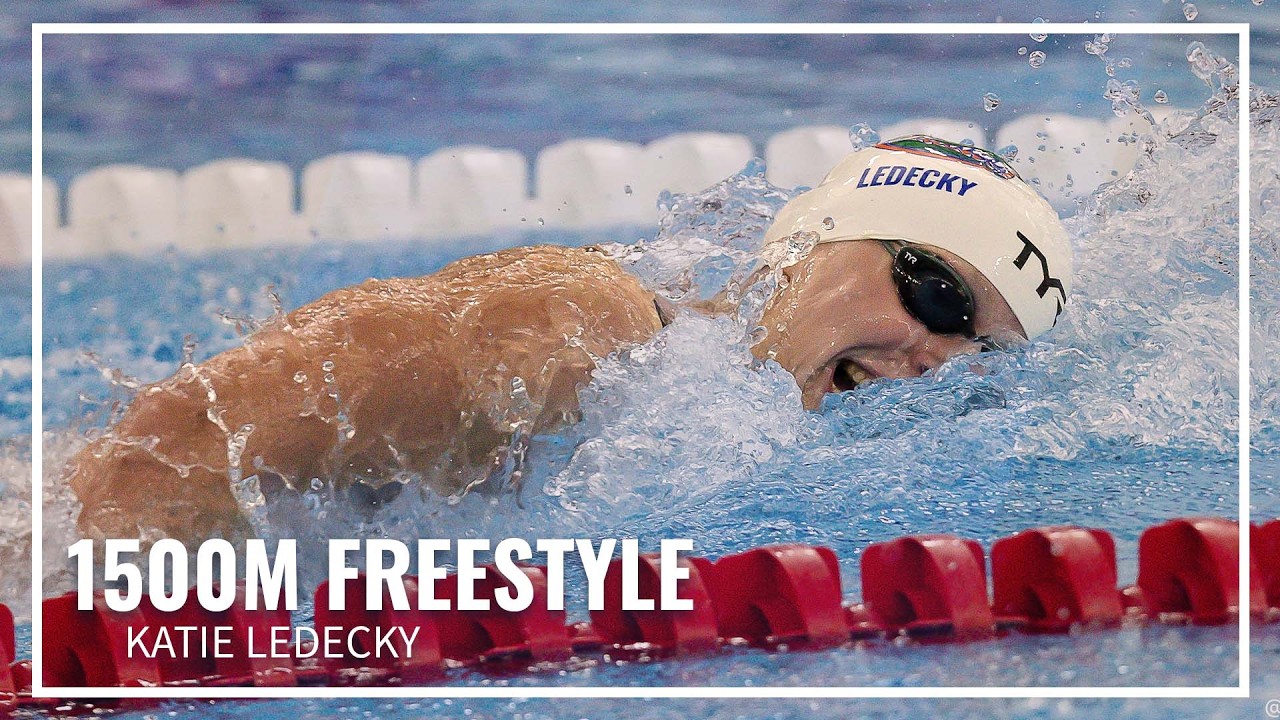 Кэти Ледеки начала третий день соревнований с уверенной победы на дистанции 1500 метров вольным с...