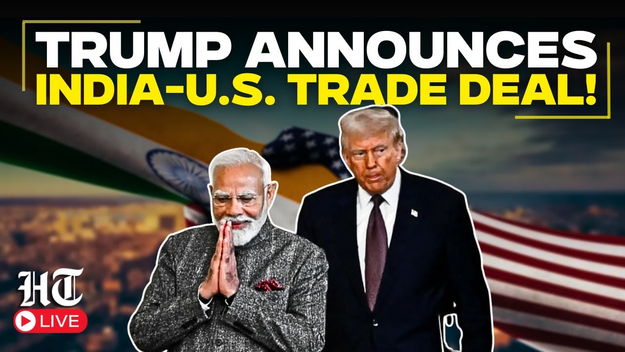 India–US Trade Deal LIVE | PM Modi Hails 18% Tariff Cut on Indian Goods | Donald Trump | US News