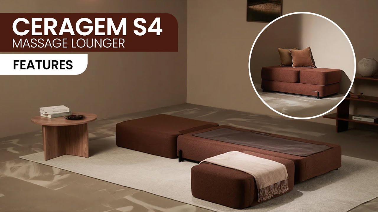 Ceragem S4 Massage Lounger | Features Overview