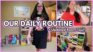 Day in the Life of a Homeschooling Mom | New Home Tour & Dollar Tree Haul