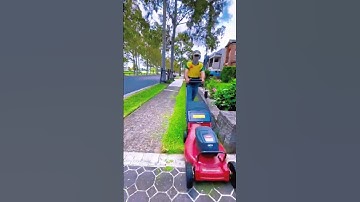 lawn edging process part 46 | fixing uneven lawn edges fast