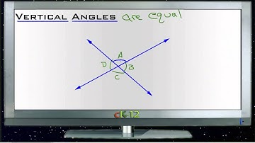Vertical Angles: Lesson (Basic Geometry Concepts)