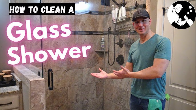 How To Clean Glass Shower Doors Without Harsh Chemicals - Happy