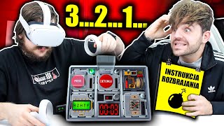 Rozbrajamy BOMBE NA ŚLEPO w VR! tylko jedna szansa screenshot 5